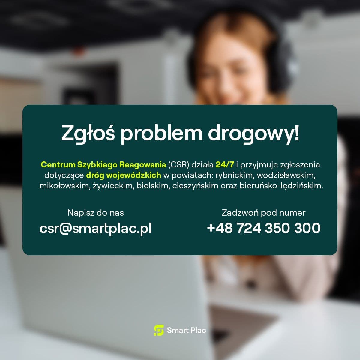 zgłoś problem drogowy